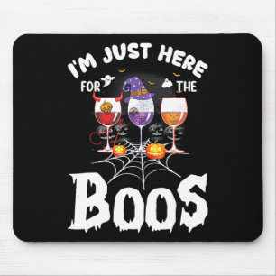 Ich bin gerade hier für das Boos Wine Gles Hallowe Mousepad