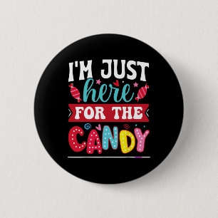 Ich bin gerade hier für das Weihnachtsfest. Button