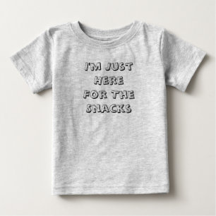 Ich bin gerade hier für den baby t-shirt