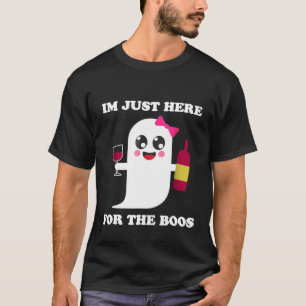Ich bin gerade hier für den Boos Ghost Wine Bow T-Shirt