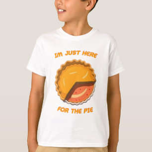 Ich bin gerade hier für den Kuchen T-Shirt