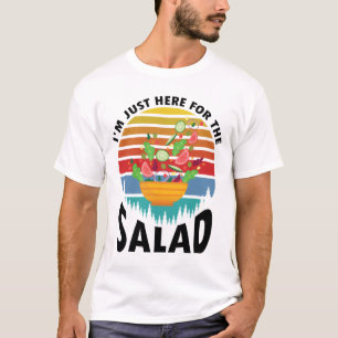 Ich bin gerade hier für die SALAD Funny GRILLEN G T-Shirt