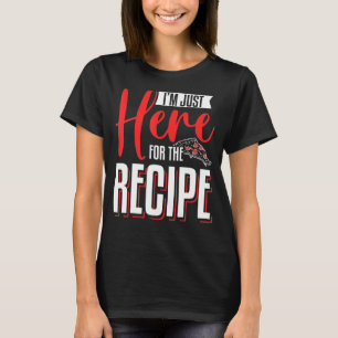 Ich bin gerade hier für die Zubereitung von Rezept T-Shirt