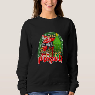 Ich bin gerade hier für Veranstaltungen 2 Weihnach Sweatshirt