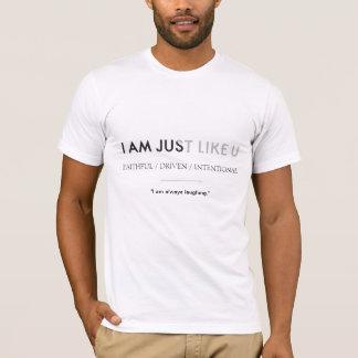 Ich bin gerade wie das Shirt u-Männer