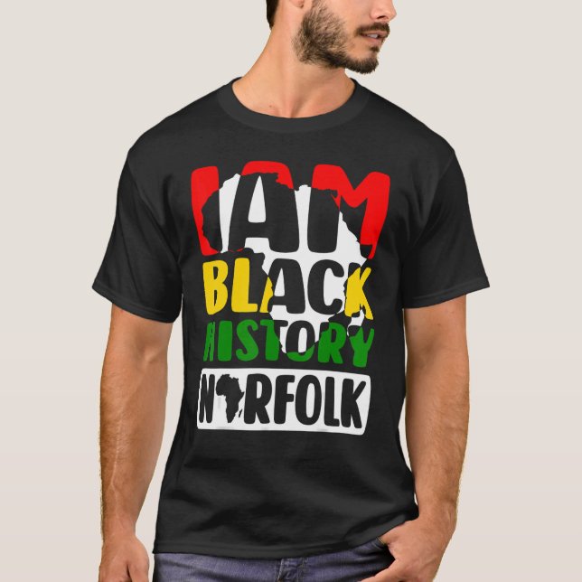 Ich bin Geschichtsmonat Afrikaner oder Leute T-Shirt (Vorderseite)