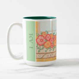 Ich bin gesegnet! - Verborgene Segnung Kaffee-Tass Zweifarbige Tasse