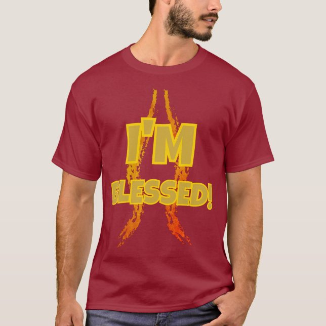 ICH BIN GESSEGNET! T-Shirt (Vorderseite)