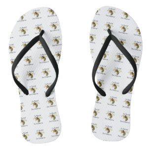 Ich bin gestört, störe mich nicht flip flops