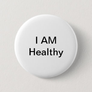 Ich bin gesund button