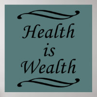 Ich bin gesund, ich bin wohlhabend Motivation