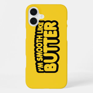 Ich bin glatt wie Butter iPhone Hülle