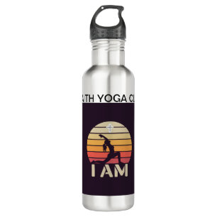 ICH BIN GLAUBT YOGA KLEIDUNG SS Wasserflasche Edelstahlflasche