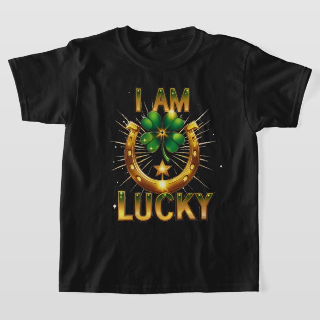 Ich bin glücklich - kühne symbolische T - Shirt-De T-Shirt (Ablage )