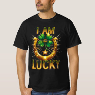 Ich bin glücklich - kühne symbolische T - Shirt-De T-Shirt