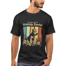 Ich bin glücklich mit meiner Airedale Terrier