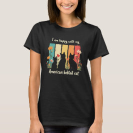 Ich bin glücklich mit meiner amerikanischen Schwan T-Shirt