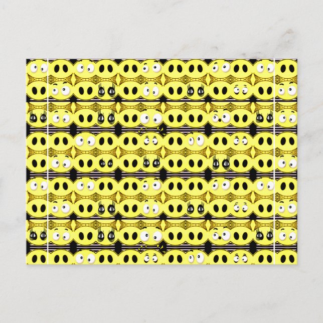 Ich bin glücklich!_ postkarte (Vorderseite)