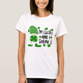 Ich bin glücklich und werde es | St. Patrick's Day Tri-Blend Shirt