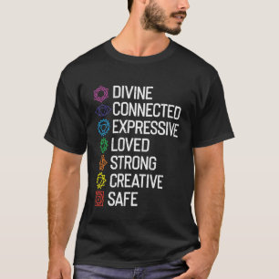 Ich bin göttlich verbunden ausdrucksstark geliebt T-Shirt