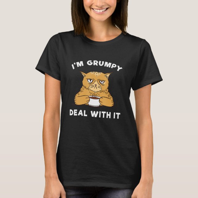 Ich bin gruselig damit umgehen, dass ich gruselig  T-Shirt (Vorderseite)