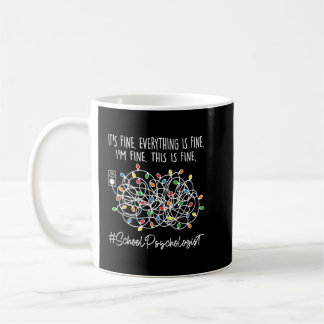 Ich bin gut alles ist eine gute Schule Psychologe Kaffeetasse