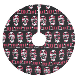 Ich bin gut aussehend abstrakten Fall-Mate iPhone  Polyester Weihnachtsbaumdecke