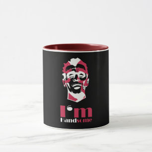 Ich bin gut aussehend abstrakten Fall-Mate iPhone  Tasse