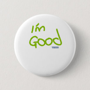 Ich bin gut button