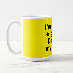 Ich bin gut geworden.. Erzähl meinen Freunden nich Kaffeetasse