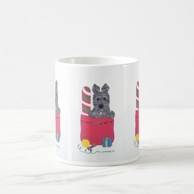 Ich bin gute schottische Terrier-Tasse gewesen Kaffeetasse (Mittel)