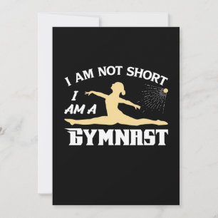 Ich bin Gymnastin Einladung
