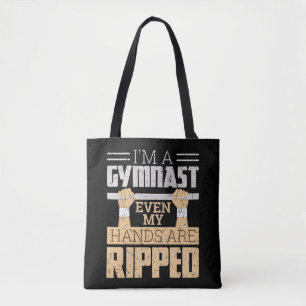 Ich bin Gymnastin, selbst meine Hände sind gerisse Tasche