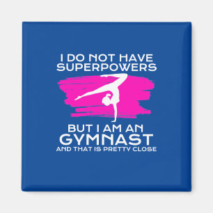 Ich bin Gymnastin und das ist Hübsch Nah Magnet