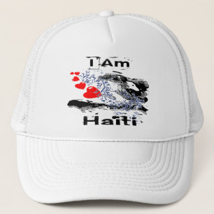 Ich bin Haiti-Hut Truckerkappe