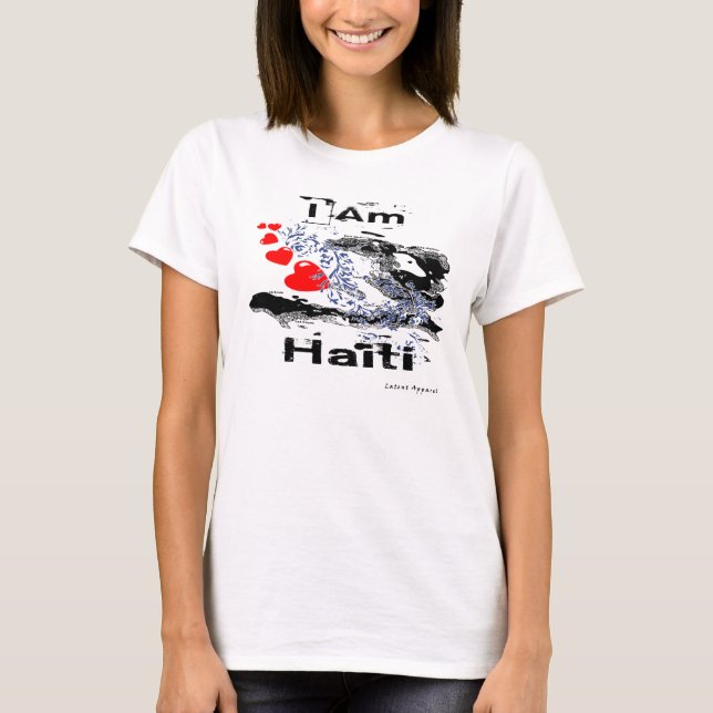 ICH BIN HAITI T-Shirt (Vorderseite)