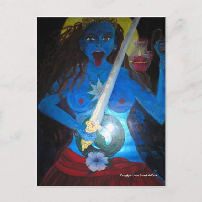 Ich bin heftige Bekräftigung Postkarte (Vorderseite)