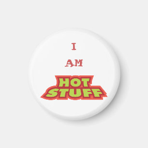 Ich bin heiß. magnet