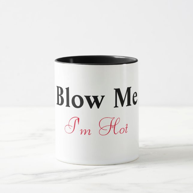 Ich bin heiße Combo-Tasse Tasse (Zentrum)