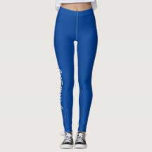 Ich bin hellblaue Leggings