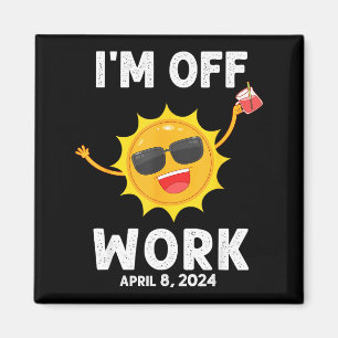 Ich bin Hemd Sonnenfinsternis Sonne Ausser Betrieb Magnet