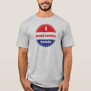Ich bin heute auf Gravel gefahren T-Shirt