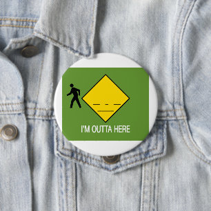 Ich bin hier draußen button