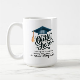 Ich bin hier draußen kaffeetasse