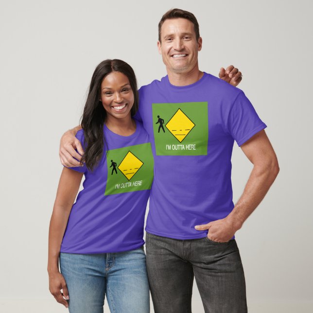 Ich bin hier draußen T-Shirt (Unisex)