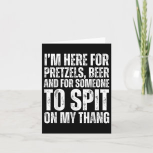 Ich bin hier für Bretzel und Bierbrauer 2025 Karte