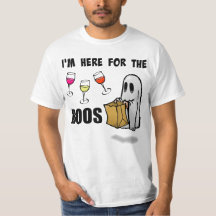 Ich bin hier für den Boos-lustigen Halloween-Geist