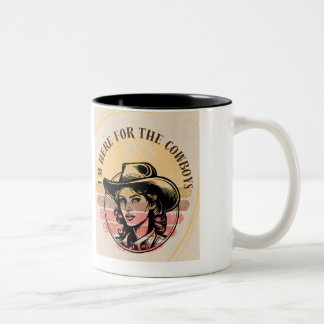 Ich bin hier für die Cowboys Tasse *NO LOGO*