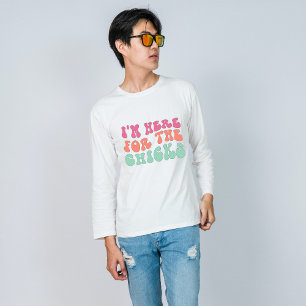 Ich bin hier für die Jungs zu Ostern T-Shirt