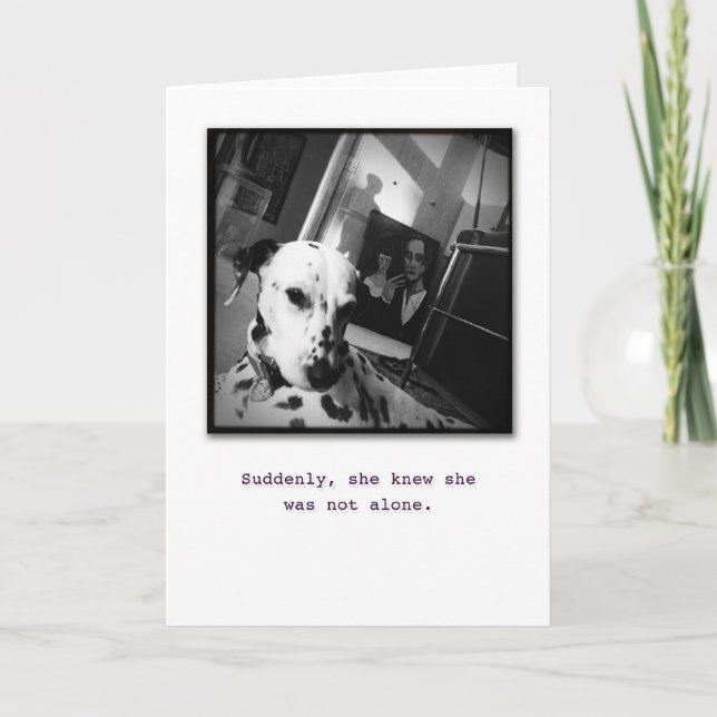 Ich bin hier für Sie Karte (Vorderseite)